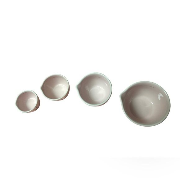 Rae Dunn measuring cups white and pink - Picture 6 of 13